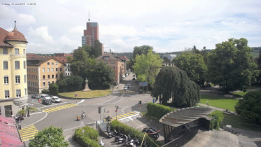 Obraz podglądu z kamery internetowej Winterthur - Merkurplatz